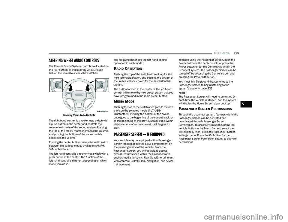 JEEP GRAND CHEROKEE L 2022  Owners Manual 5 