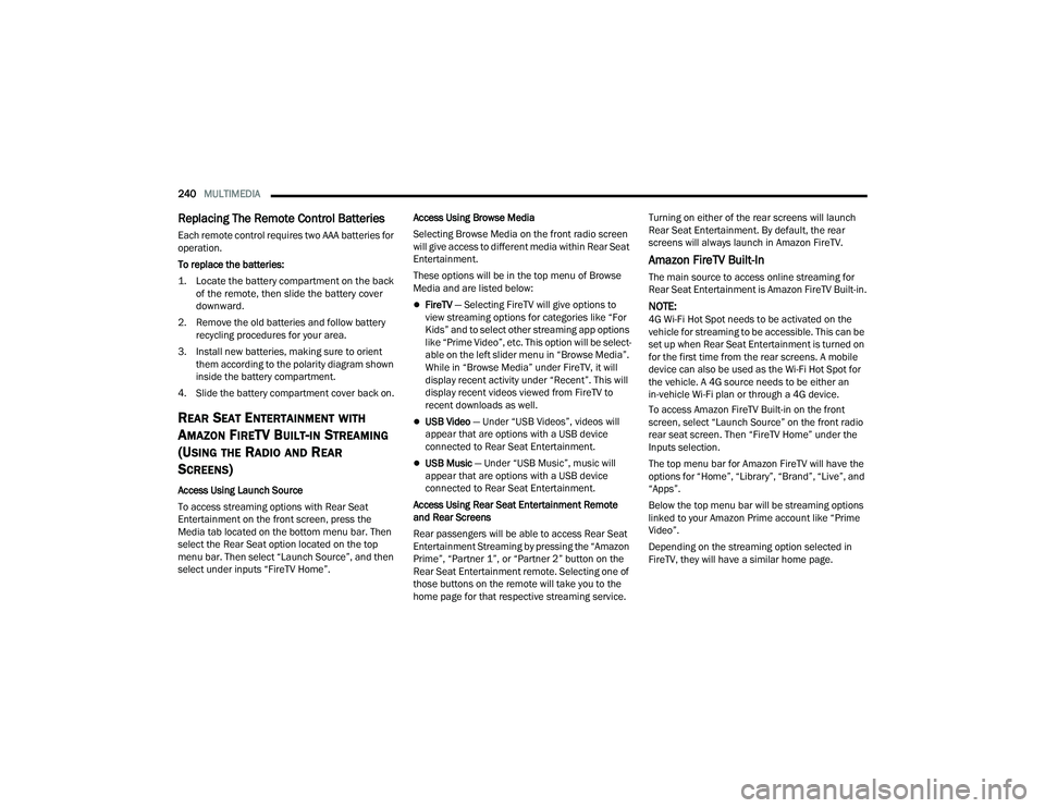 JEEP GRAND CHEROKEE L 2022  Owners Manual 