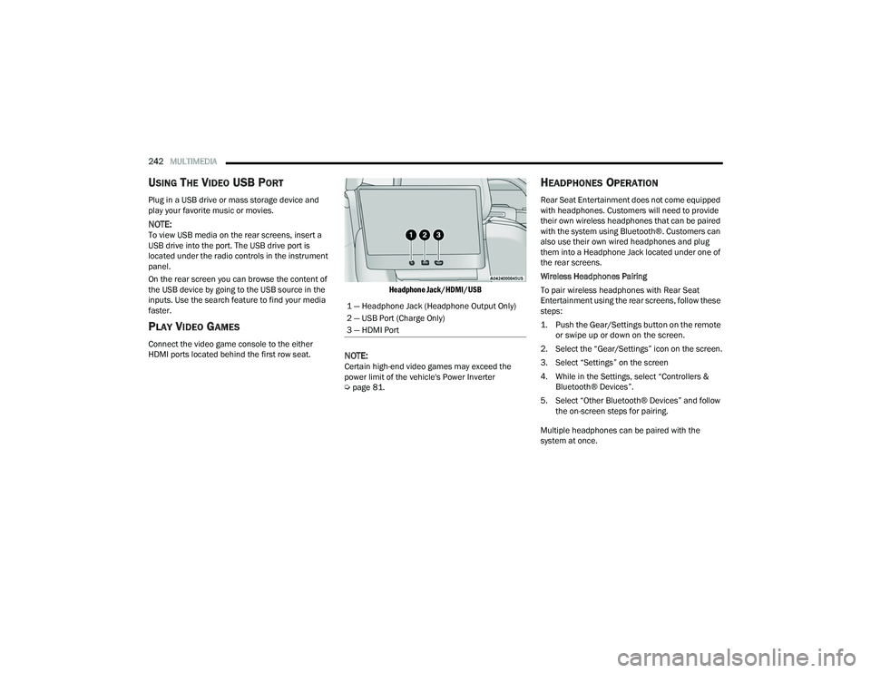 JEEP GRAND CHEROKEE L 2022  Owners Manual 