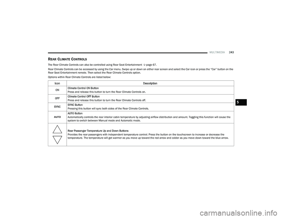 JEEP GRAND CHEROKEE L 2022  Owners Manual 5 