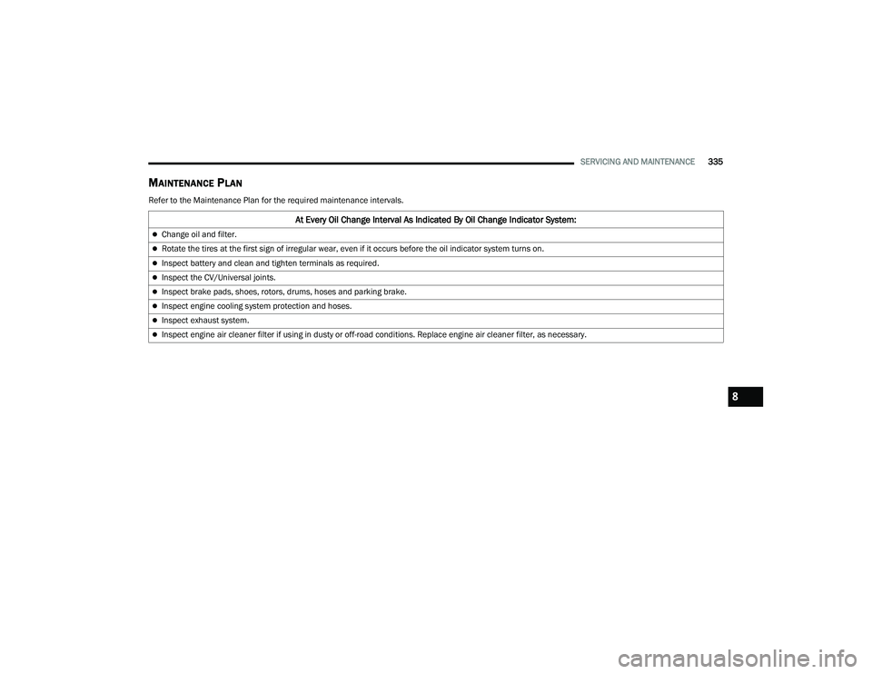 JEEP GRAND CHEROKEE L 2022  Owners Manual 8 