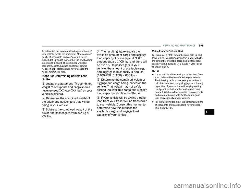 JEEP GRAND CHEROKEE L 2022  Owners Manual 8 