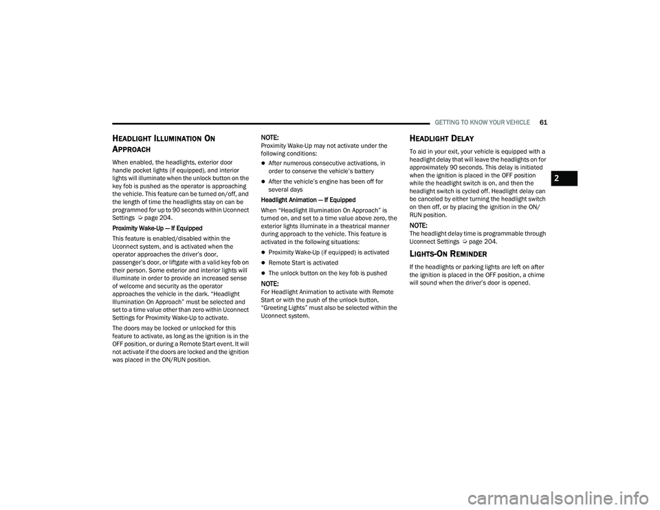 JEEP GRAND CHEROKEE L 2022  Owners Manual 2 