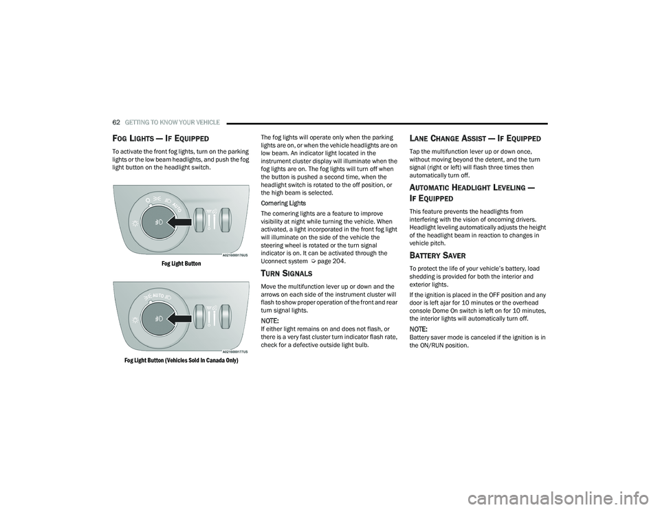 JEEP GRAND CHEROKEE L 2022  Owners Manual 
