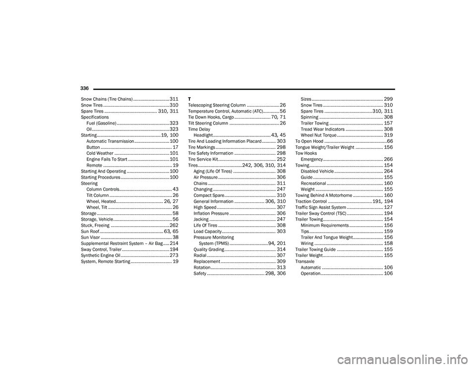 JEEP COMPASS 2022  Owners Manual 