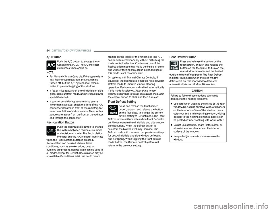 JEEP COMPASS 2022  Owners Manual C�$U�7�,ON�
�)a�L�O�X�Ue to �Io�O�Oo�Z t�Ke�Ve �Fa�Xt�Lo�Q�V �Fa�Q �Fa�X�Ve 
�Ga�Page to t�Ke �Keat�L�Qg e�Oe�Pe�Qt�V�
Use care when washing the inside of the rear 
window. Do not use abrasive wi