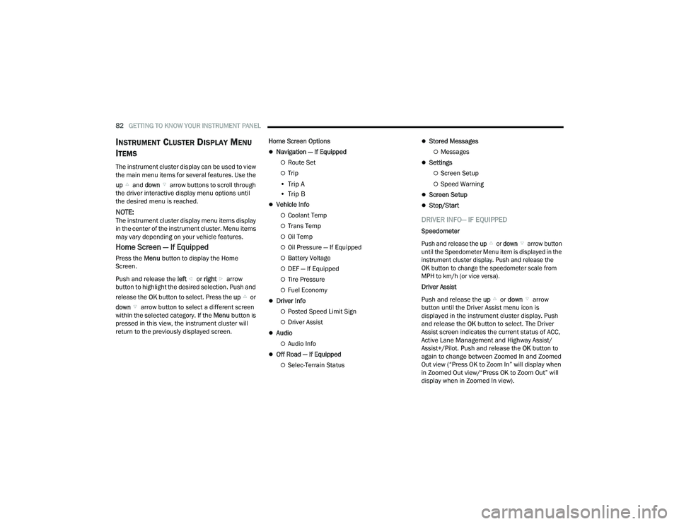 JEEP COMPASS 2022  Owners Manual 