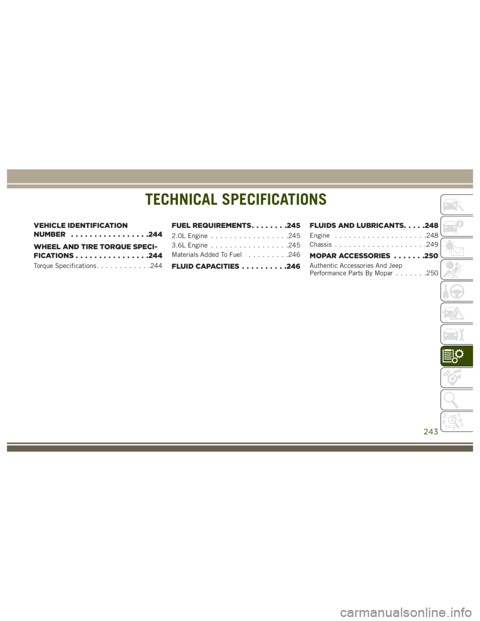 JEEP WRANGLER RUBICON 2018  Owners Manual 