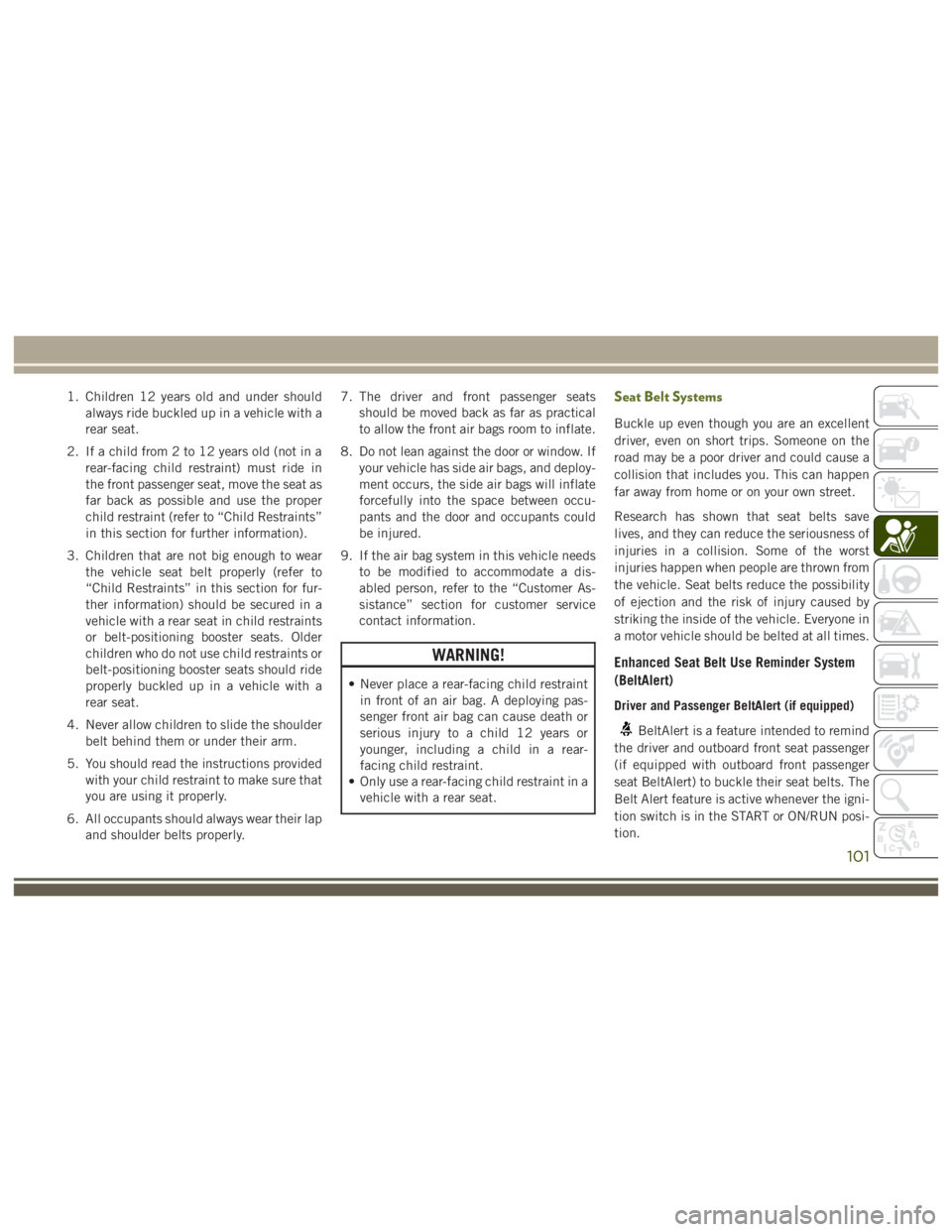 JEEP WRANGLER RUBICON 2019  Owners Manual 