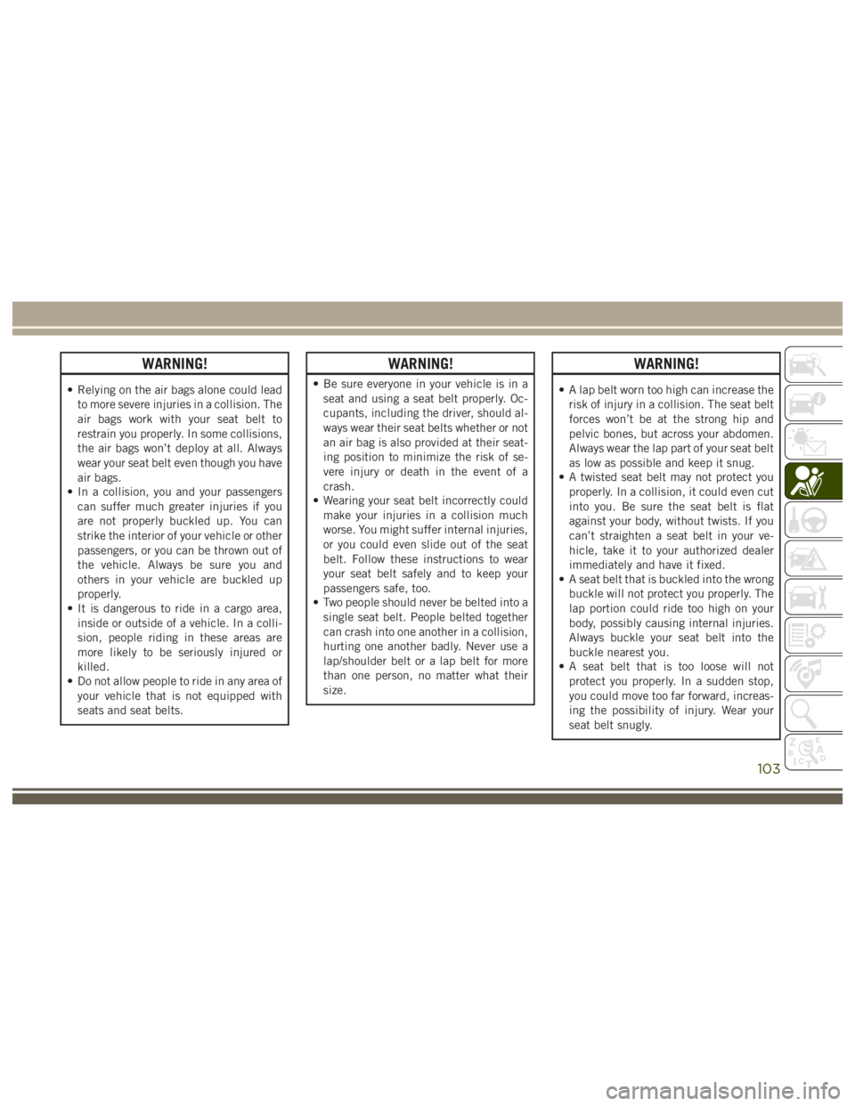JEEP WRANGLER RUBICON 2019  Owners Manual 