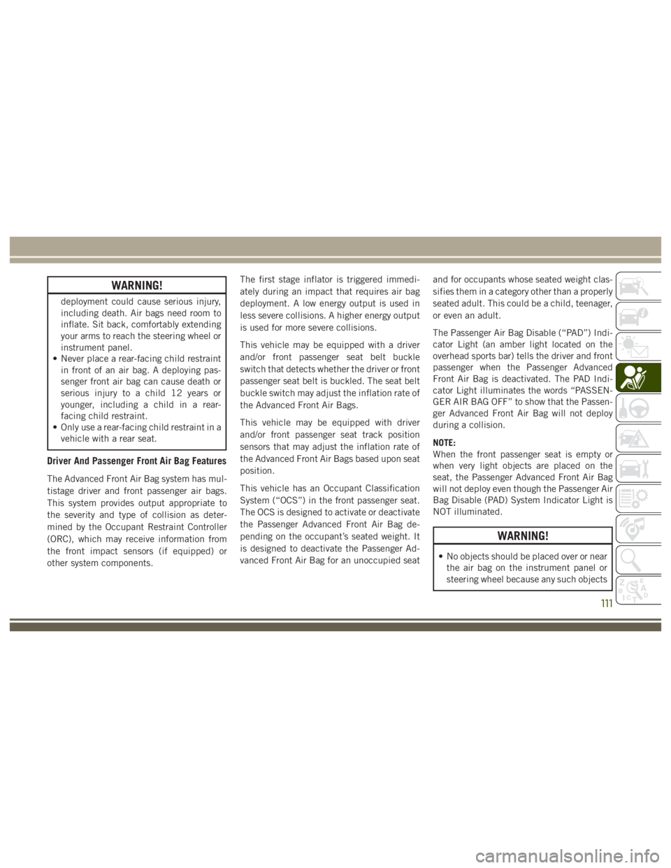 JEEP WRANGLER RUBICON 2019  Owners Manual 