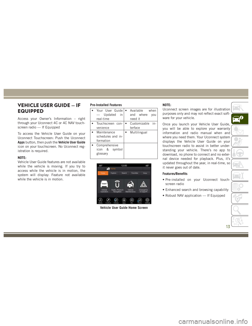 JEEP WRANGLER RUBICON 2019  Owners Manual 