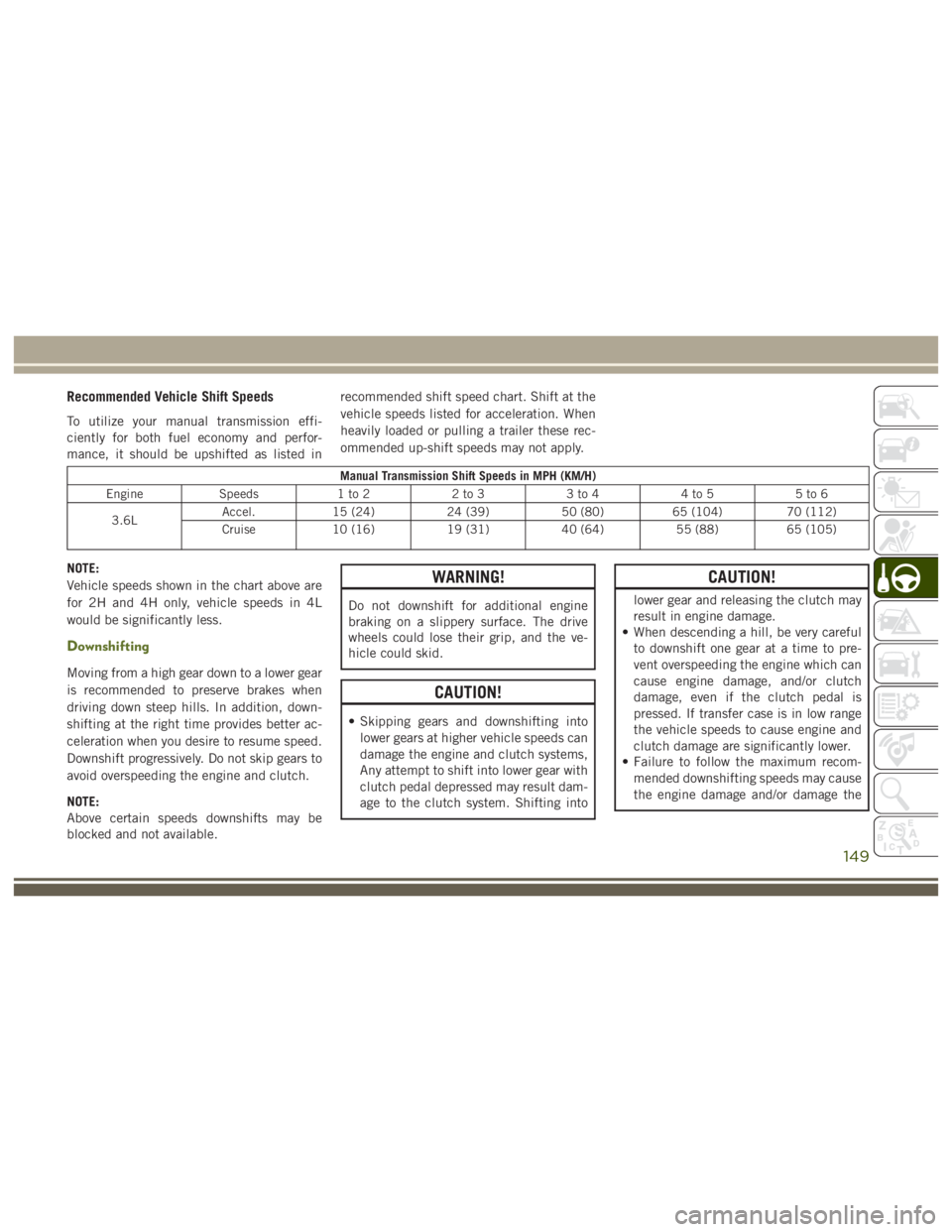 JEEP WRANGLER RUBICON 2019  Owners Manual 