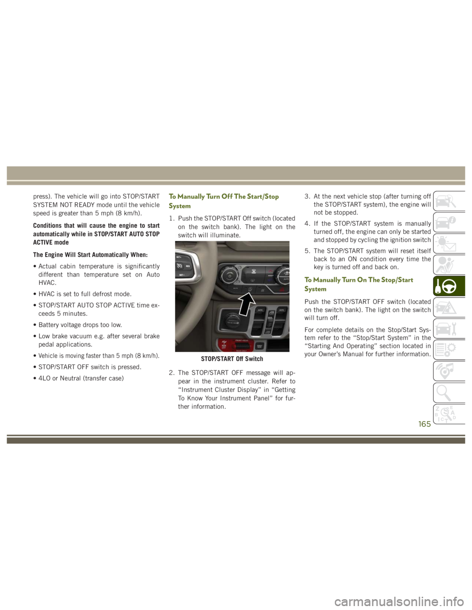 JEEP WRANGLER RUBICON 2019  Owners Manual 