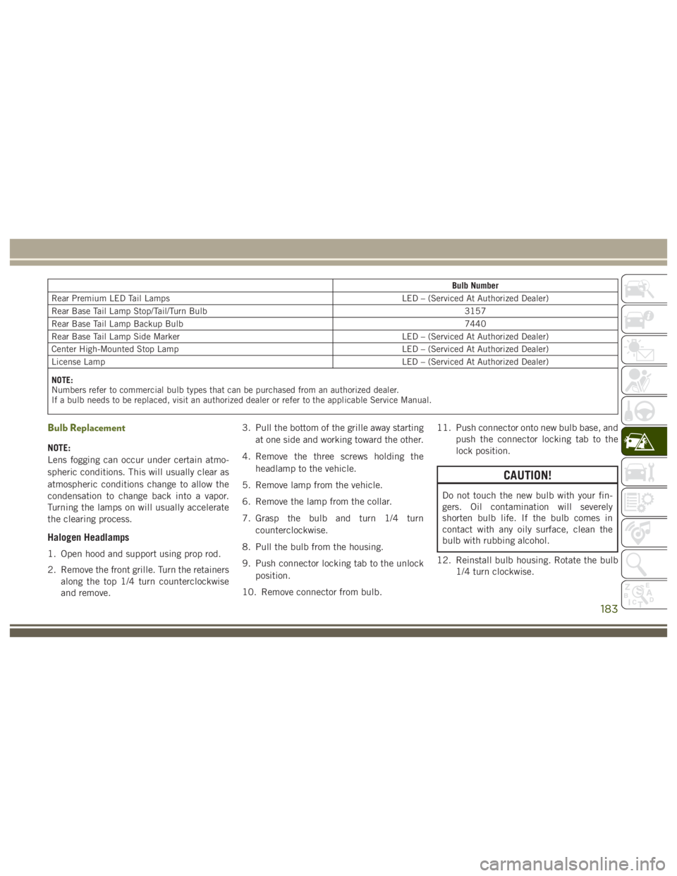 JEEP WRANGLER RUBICON 2019  Owners Manual 