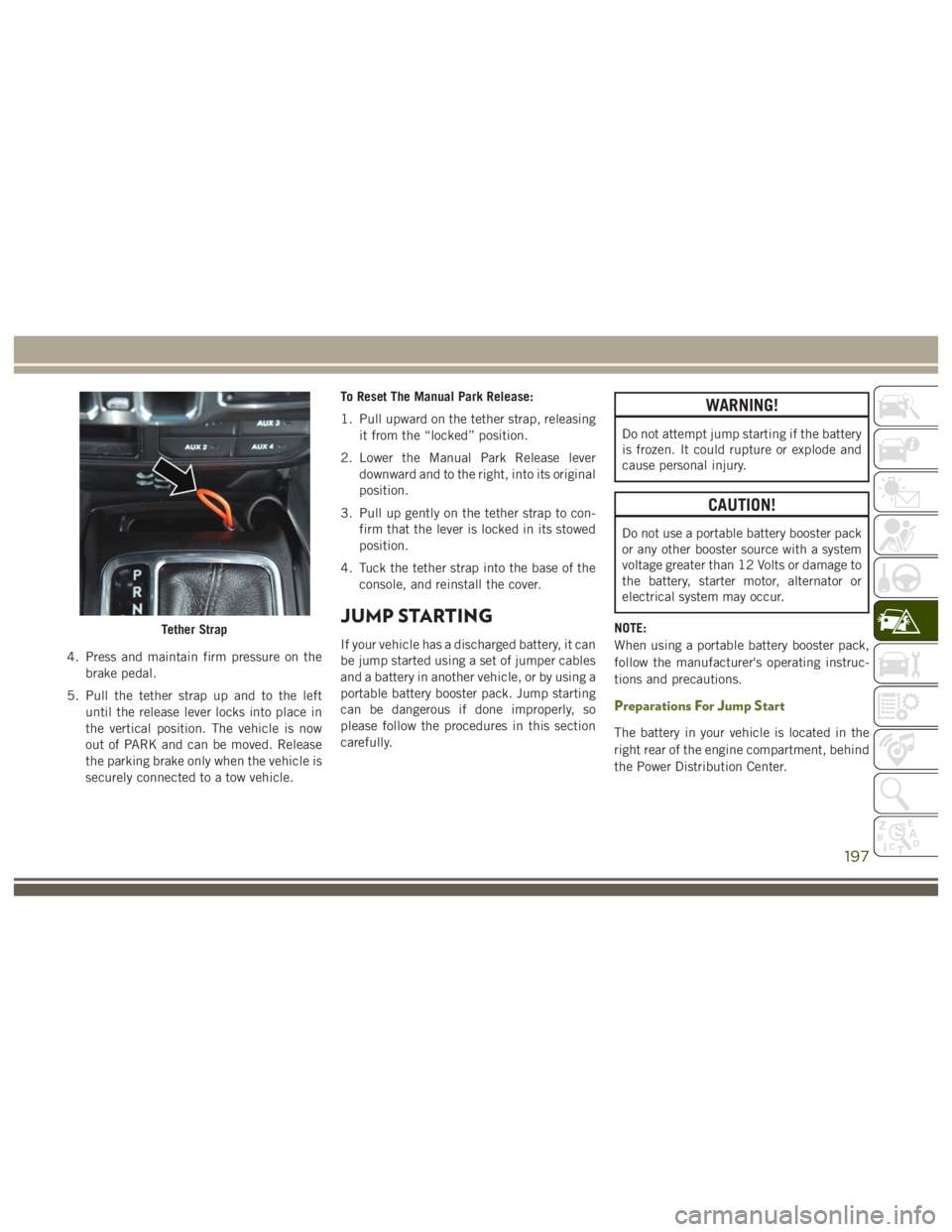 JEEP WRANGLER RUBICON 2019  Owners Manual 