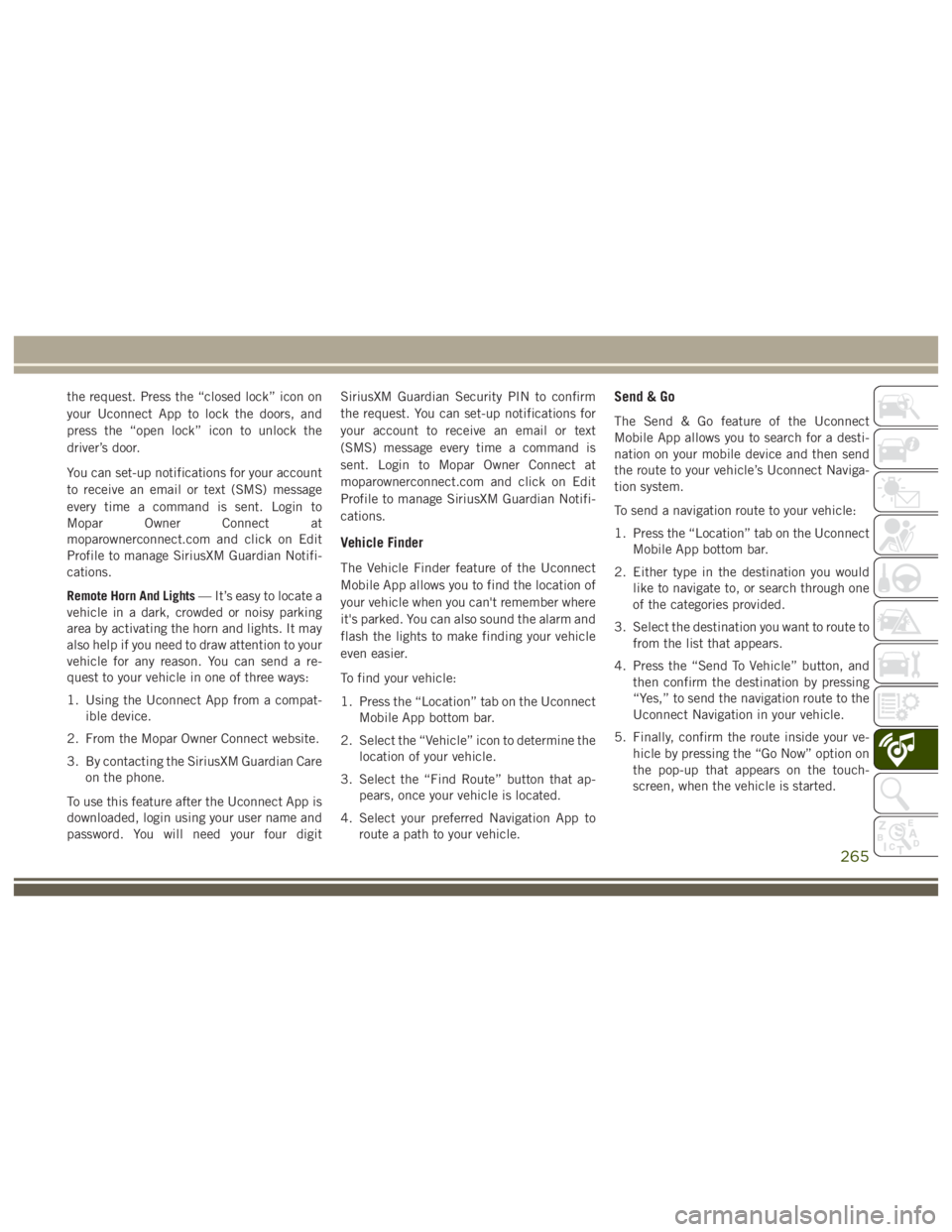 JEEP WRANGLER RUBICON 2019  Owners Manual 
