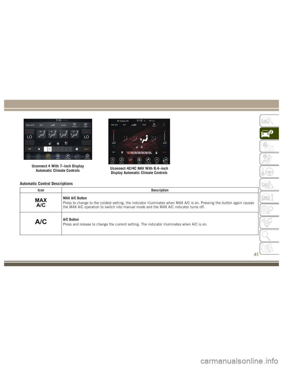 JEEP WRANGLER RUBICON 2019  Owners Manual 