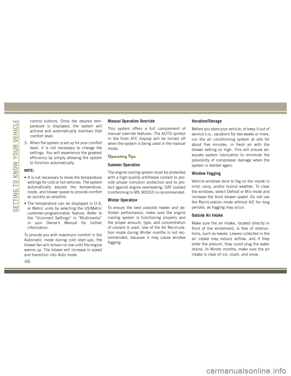 JEEP WRANGLER RUBICON 2019  Owners Manual 46 