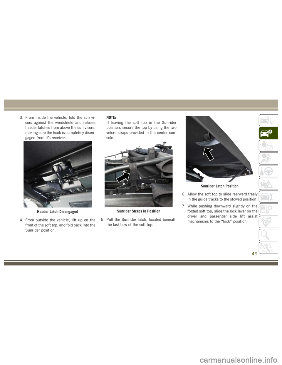 JEEP WRANGLER RUBICON 2019  Owners Manual 