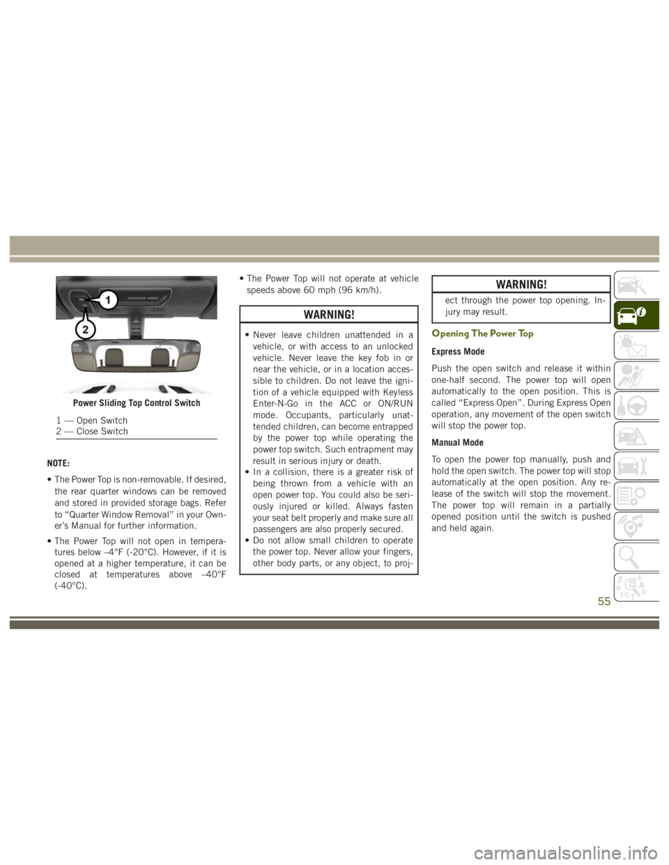 JEEP WRANGLER RUBICON 2019  Owners Manual 