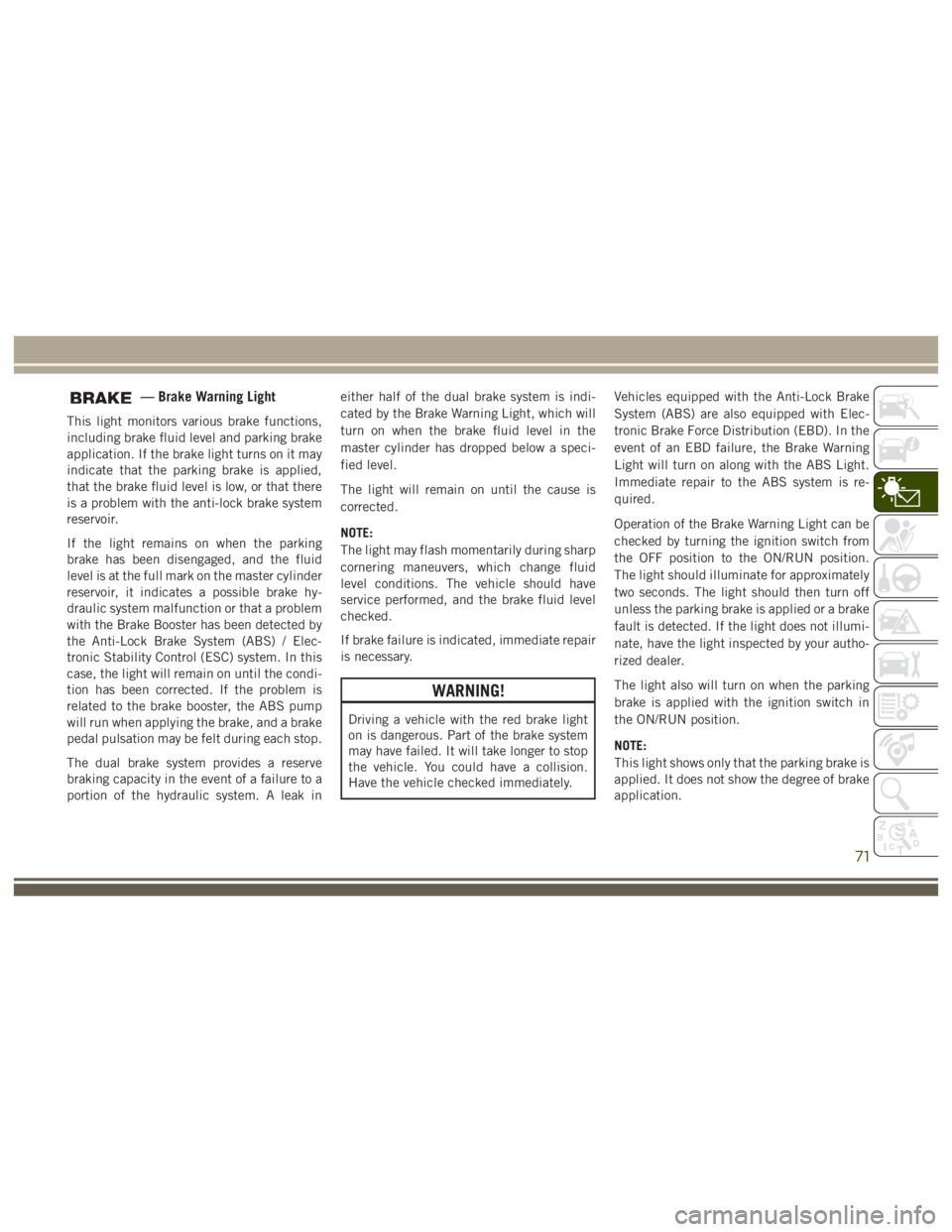 JEEP WRANGLER RUBICON 2019  Owners Manual 