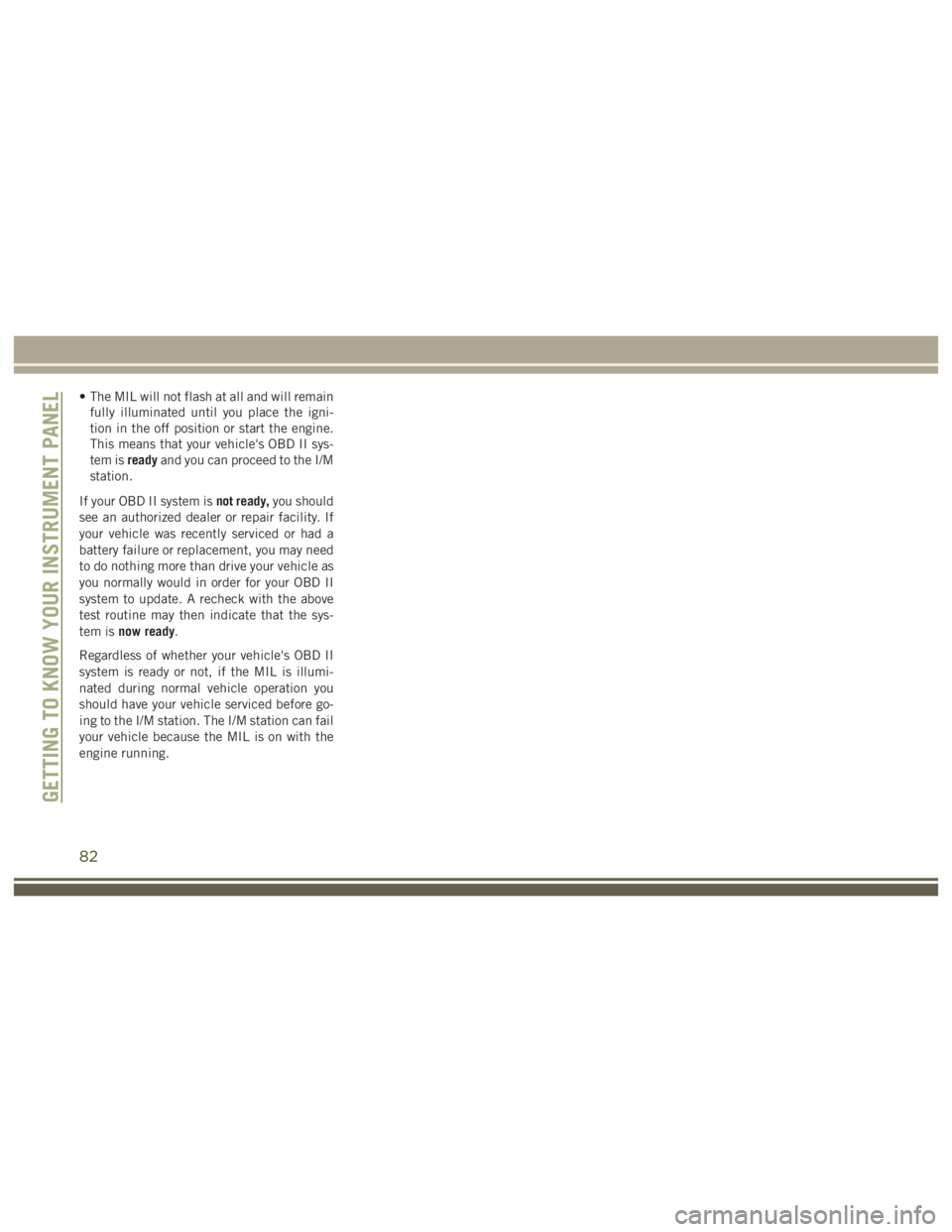 JEEP WRANGLER RUBICON 2019  Owners Manual 82 