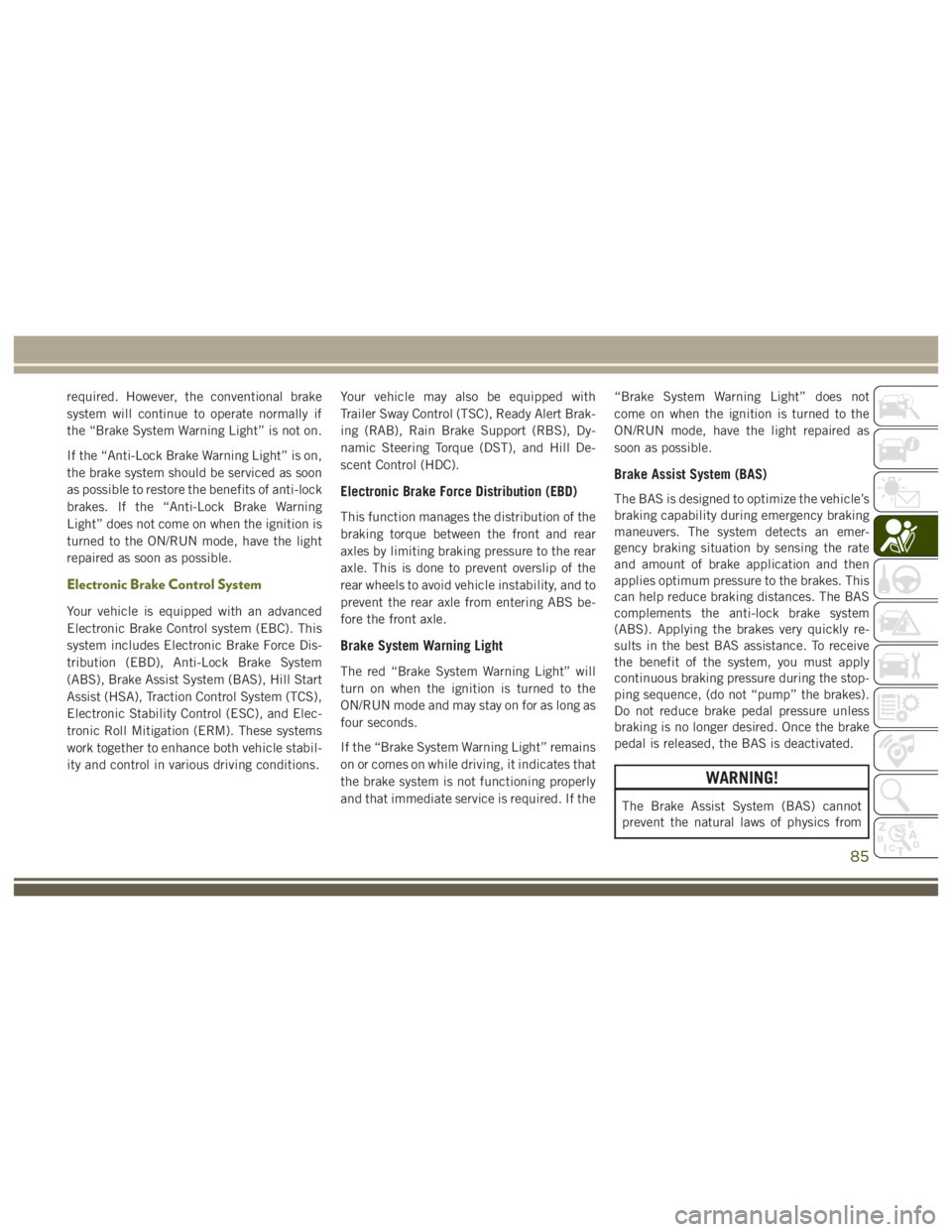 JEEP WRANGLER RUBICON 2019  Owners Manual 