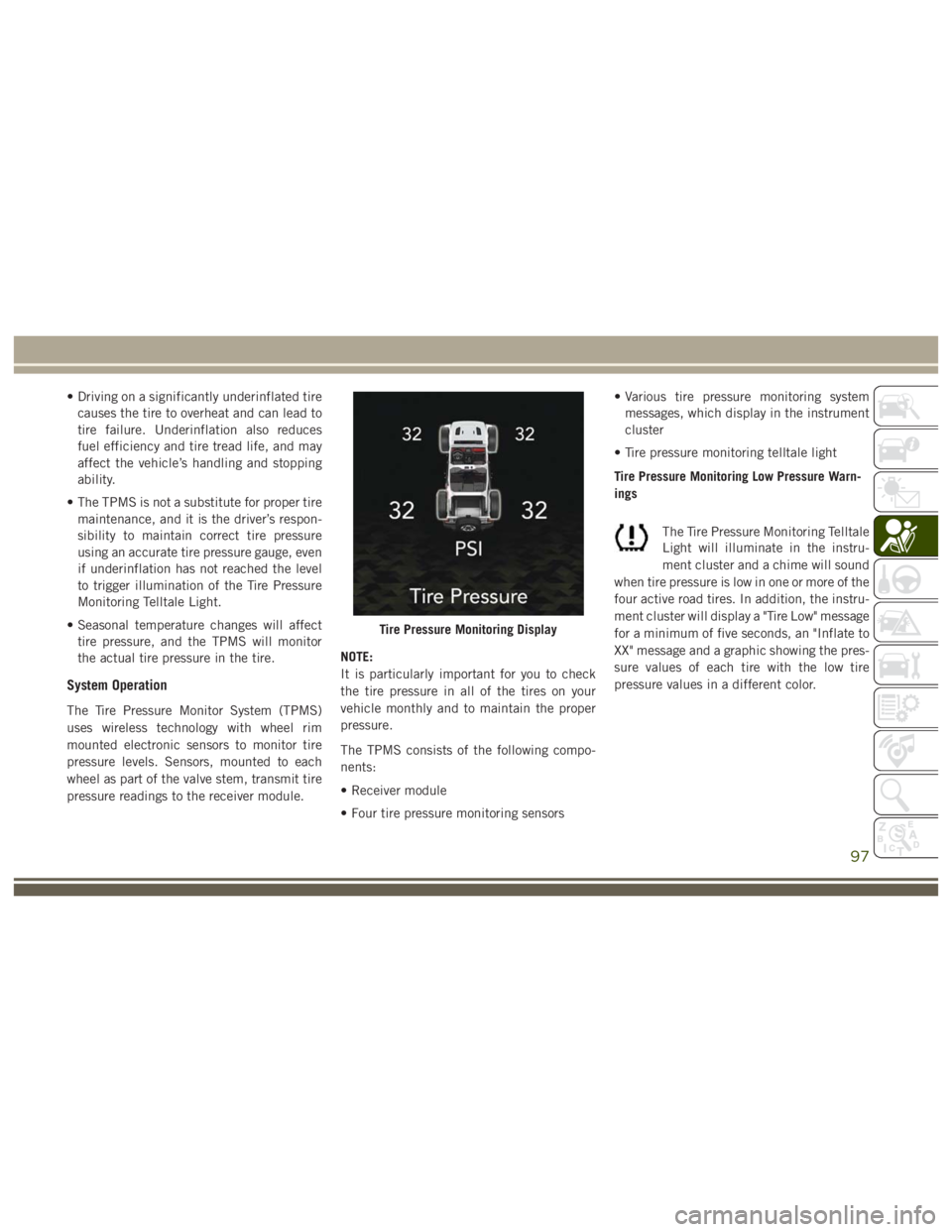 JEEP WRANGLER RUBICON 2019  Owners Manual 97 