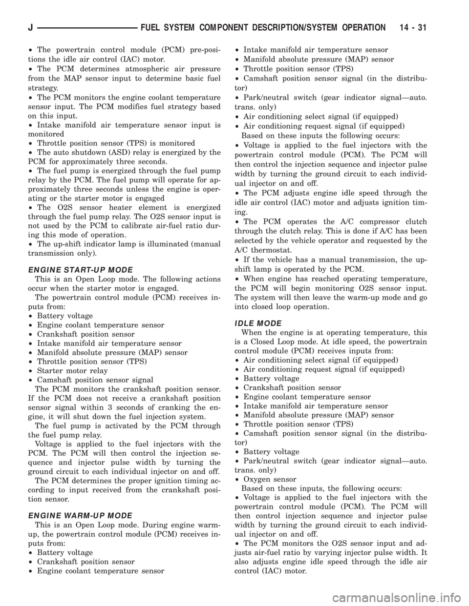 JEEP WRANGLER 1995  Owners Manual 