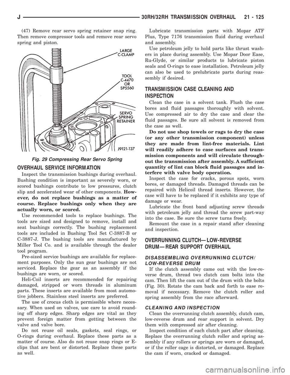 JEEP WRANGLER 1995  Owners Manual 