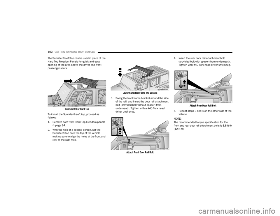 JEEP WRANGLER 4XE JL 2021  Owners Manual 