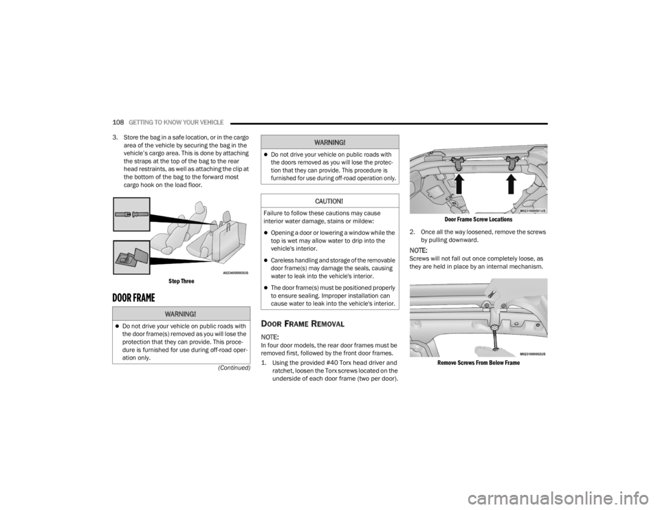 JEEP WRANGLER 4XE JL 2021  Owners Manual �:�$�5�1�,�1�*� 
