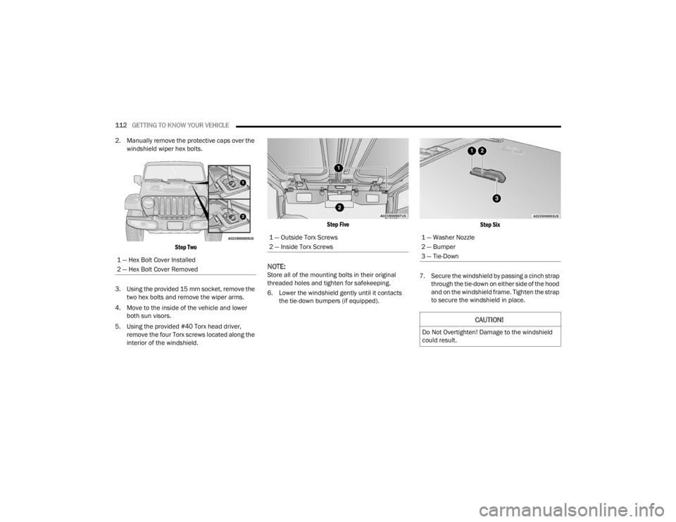 JEEP WRANGLER 4XE JL 2021  Owners Manual ���