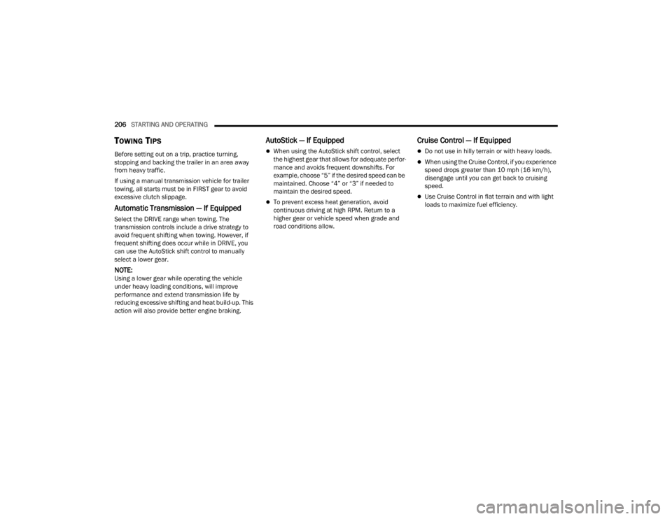 JEEP WRANGLER 4XE JL 2021  Owners Manual 