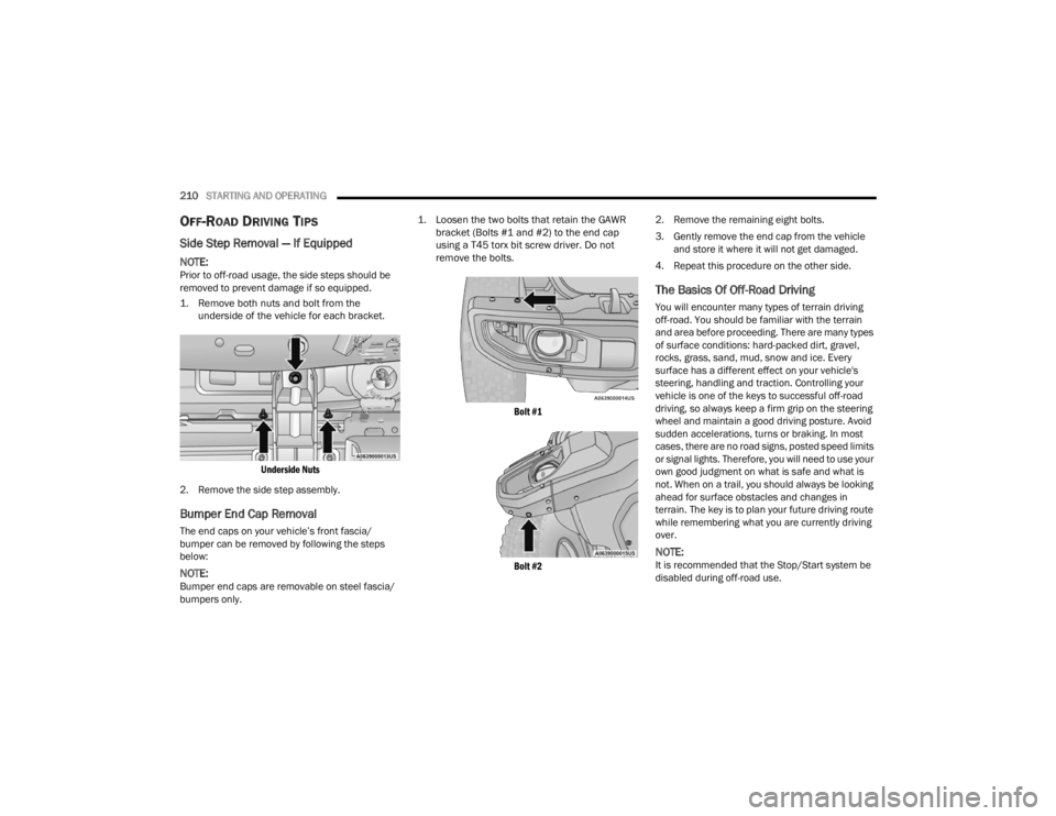 JEEP WRANGLER 4XE JL 2021  Owners Manual 