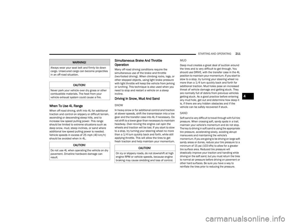 JEEP WRANGLER 4XE JL 2021  Owners Manual 
�:�$�5�1�,�1�*�
�$�O�Z�D�\�V��Z�H�D�U��\�R�X�U��V�H�D�W��E�H�O�W��D�Q�G��I�L�U�P�O�\��W�L�H��G�R�Z�Q�
�F�D�U�J�R���8�Q�V�H�F�X�U�H�G��F�D�U�J�R��F�D�Q��E�H�F�R�P�H��S�U�R�M�H�F�W�L�O�