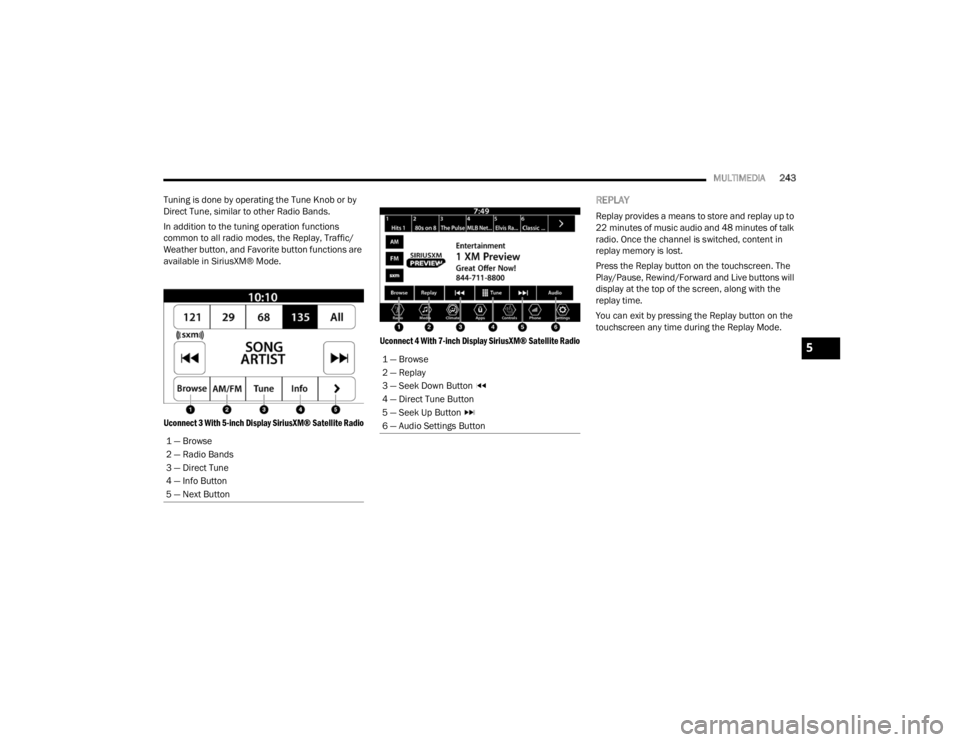JEEP WRANGLER 4XE JL 2021  Owners Manual ���