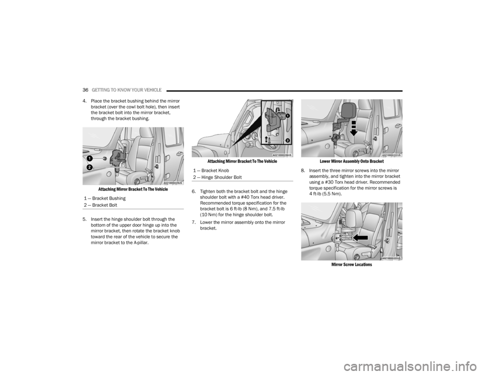 JEEP WRANGLER 4XE JL 2021  Owners Manual ���