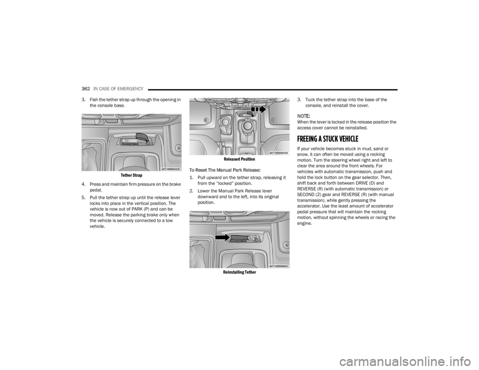 JEEP WRANGLER 4XE JL 2021  Owners Manual 