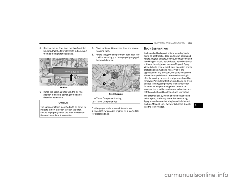 JEEP WRANGLER 4XE JL 2021  Owners Manual ���
