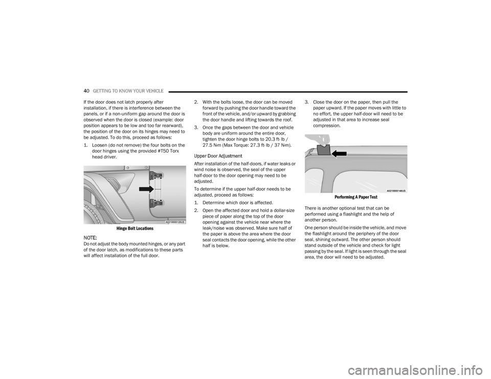 JEEP WRANGLER 4XE JL 2021  Owners Manual 