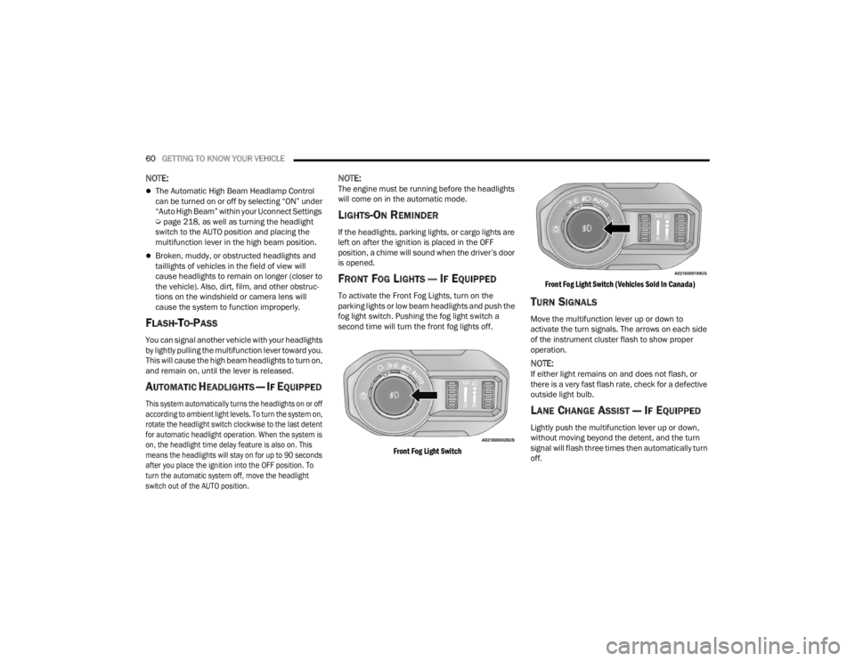 JEEP WRANGLER 4XE JL 2021  Owners Manual 
