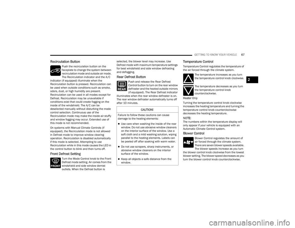 JEEP WRANGLER 4XE JL 2021  Owners Manual �&�$�8�7�,�2�1�
�)�D�L�O�X�U�H��W�R��I�R�O�O�R�Z��W�K�H�V�H��F�D�X�W�L�R�Q�V��F�D�Q��F�D�X�V�H�
�G�D�P�D�J�H��W�R��W�K�H��K�H�D�W�L�Q�J��H�O�H�P�H�Q�W�V�
Use care when washing the insi