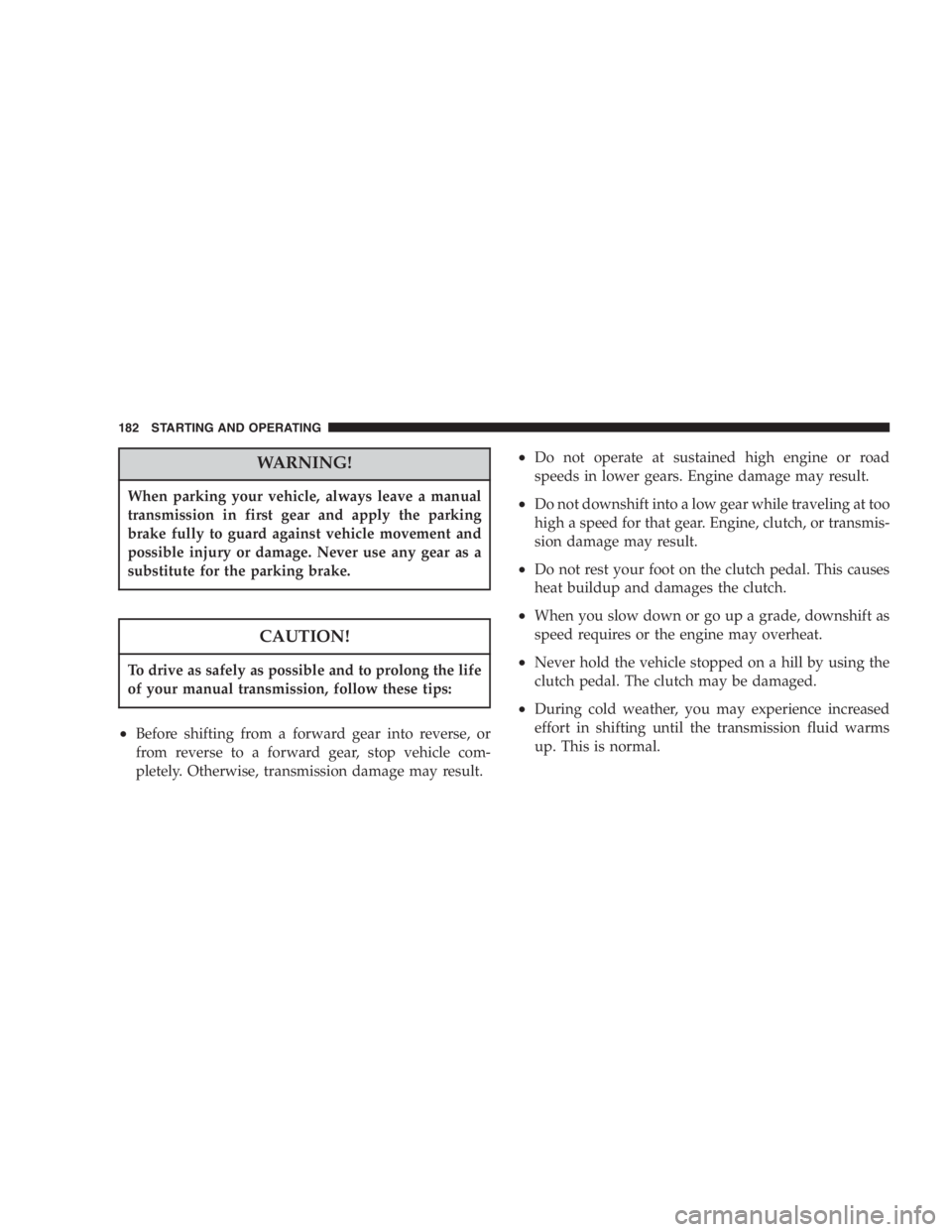 JEEP WRANGLER 2003  Owners Manual 