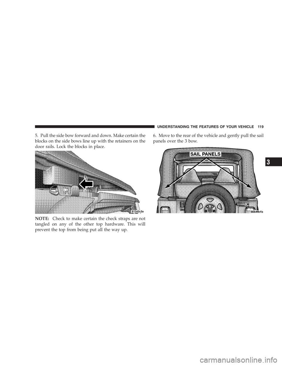 JEEP WRANGLER 2001  Owners Manual The Anti-Lock Brake System is subject to possible
detrimental effects of electronic interference caused
by improperly installed aftermarket radios or tele-
phones.
NOTE:During severe braking condition