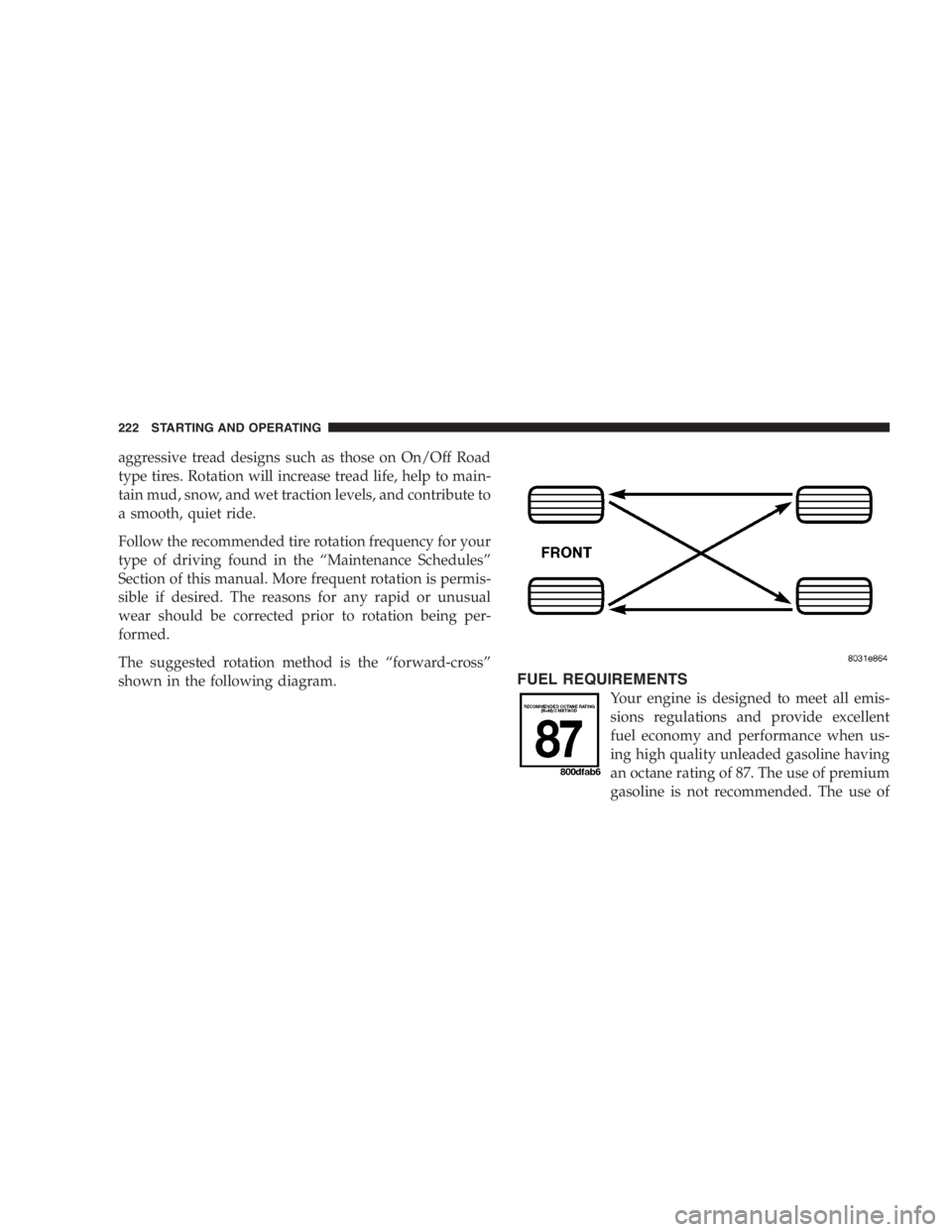 JEEP WRANGLER 2000  Owners Manual 