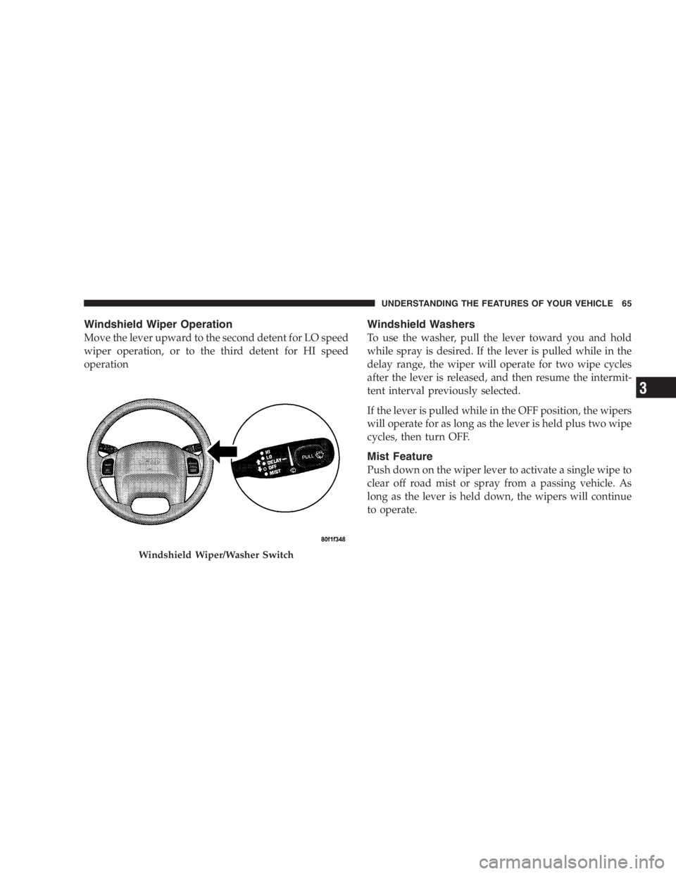 JEEP WRANGLER 1997  Owners Manual 