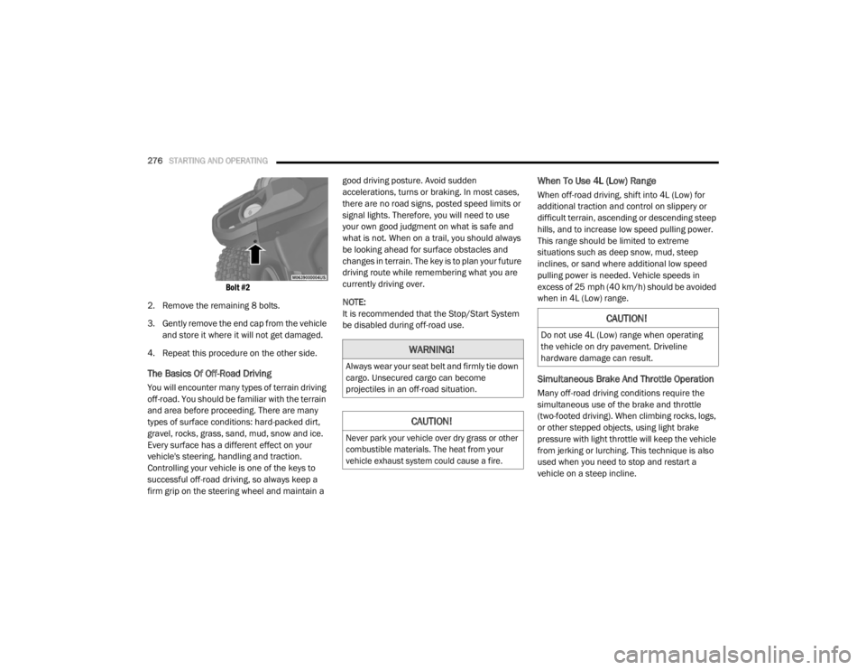 JEEP WRANGLER UNLIMITED SPORT 2020  Owners Manual �:�$�5�1�,�1�*�
�$�O�Z�D�\�V��Z�H�D�U��\�R�X�U��V�H�D�W��E�H�O�W��D�Q�G��I�L�U�P�O�\��W�L�H��G�R�Z�Q�
�F�D�U�J�R���8�Q�V�H�F�X�U�H�G��F�D�U�J�R��F�D�Q��E�H�F�R�P�H�
�S�U�R�M�H�F�W�L�O�
