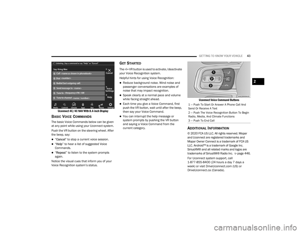 JEEP WRANGLER UNLIMITED 2022  Owners Manual ���